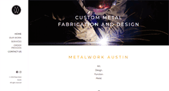 Desktop Screenshot of metalworkaustin.com