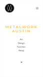Mobile Screenshot of metalworkaustin.com